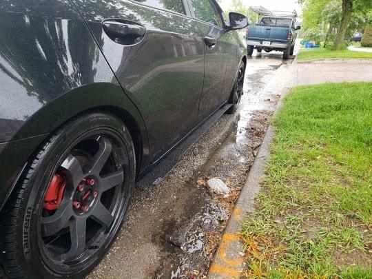 2014-2016 Toyota Corolla Side Splitters