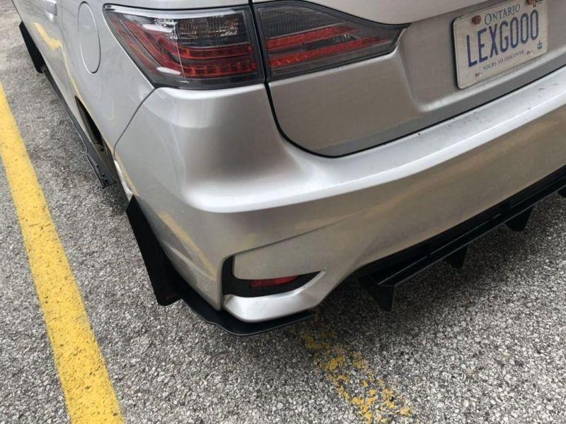 2014-2017 LEXUS CT200H Rear Diffuser Ventus AutoWorks