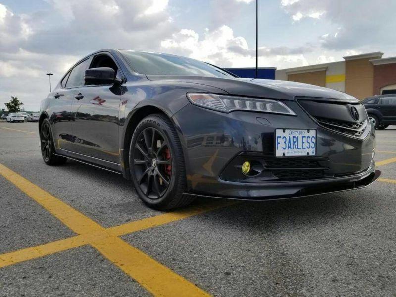 2015-2017 acura TLX Front Splitter Ventus AutoWorks