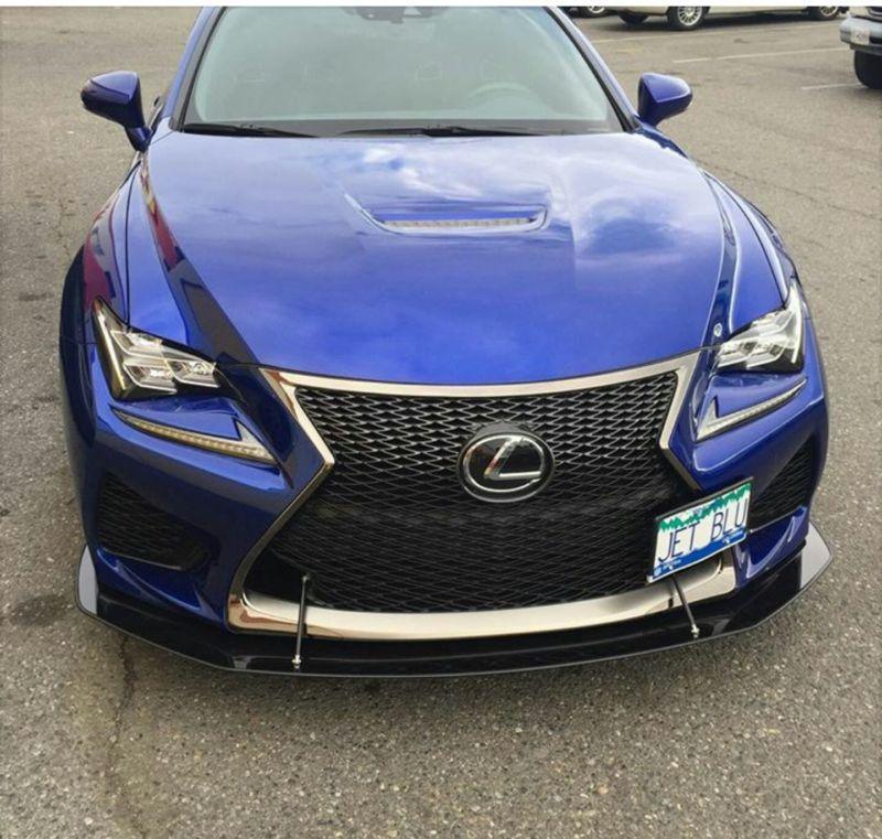 2015+ Lexus RCF Front Splitter  Too Fast Autoparts
