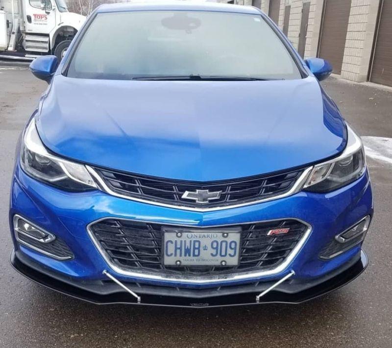 2016-2017 Chevrolet Cruze rs model" Front Splitter"
