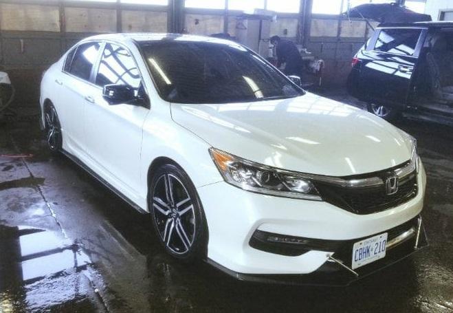 2016-2017 Honda Accord Sedan stock bumper/hfp kit front splitter