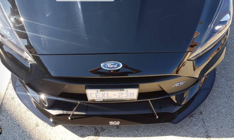 2016+ Ford focus RS Front Splitter