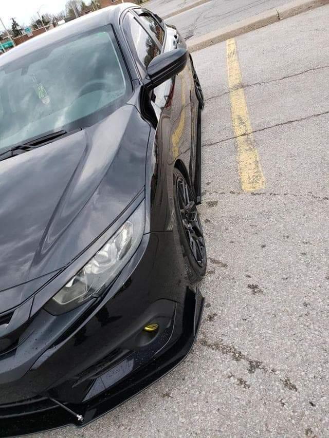 2016+ Honda civic sedan Front Splitter