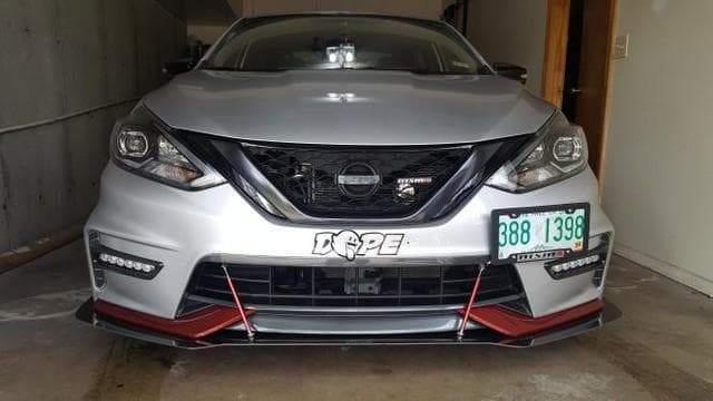 2017+ nissan sentra nismo Front Splitter