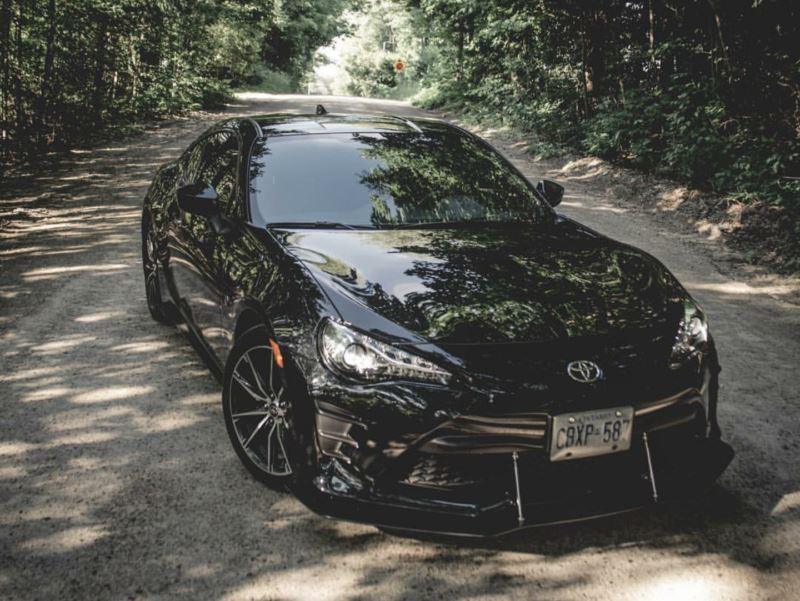 2017+Toyota 86 front splitter