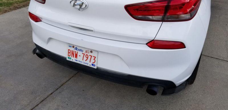 2018 hyundai elantra gt Rear Spats