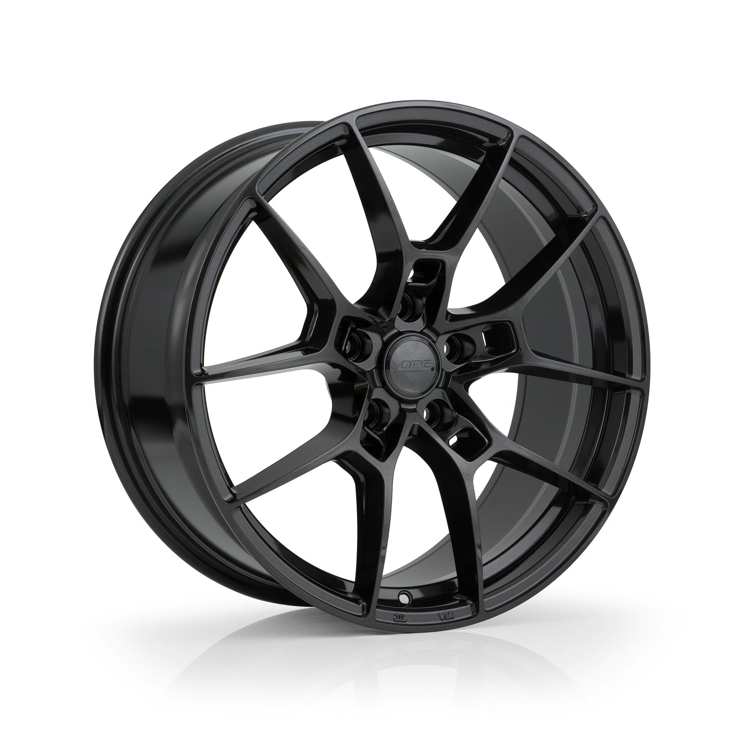 OPE Wheels FF06 Style With DIAMOND BLACK Finish | Size - 19x9.5 | PCD - 5x114.3 | Offset - 40 | Bore - 73.1