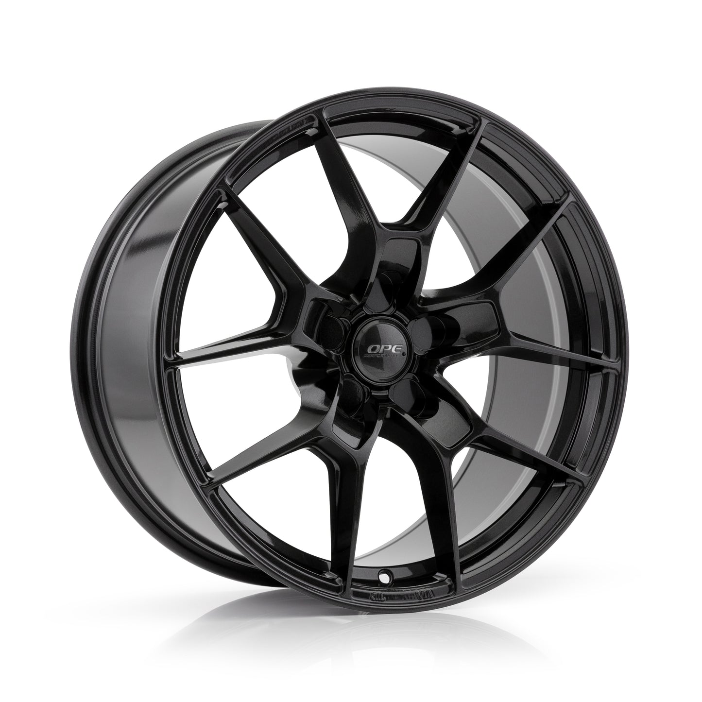 OPE Diamond Black 18x8.5 5x114.3 Wheels - FF06-715DB