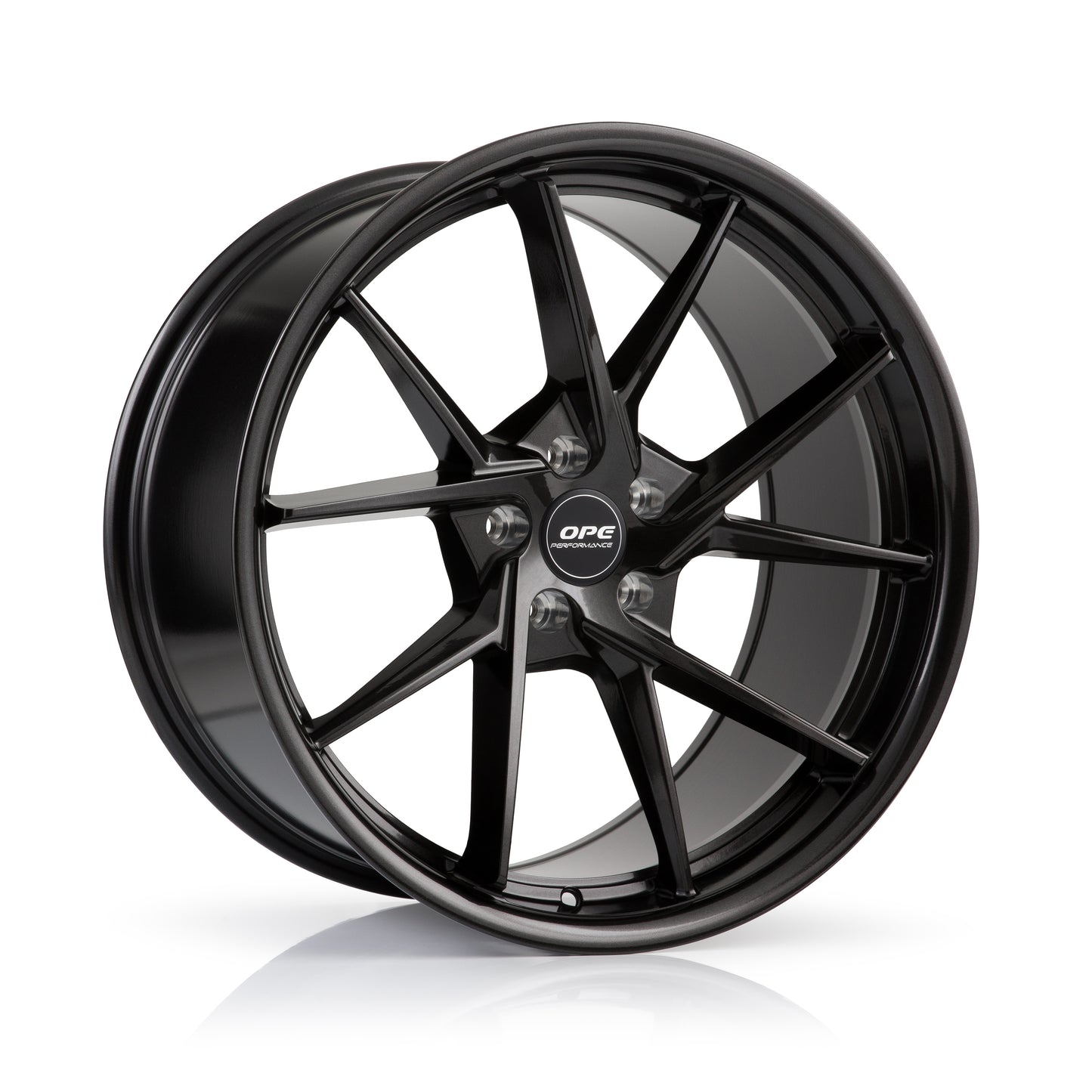 OPE DIAMOND BLACK 20x10.0 5x120 Wheels - FF04-0347DB