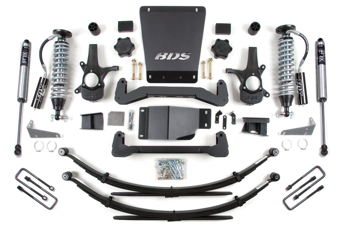 6 Inch Lift Kit | FOX 2.5 Coil-Over | Chevy Silverado or GMC Sierra 1500 (07-13) 4WD