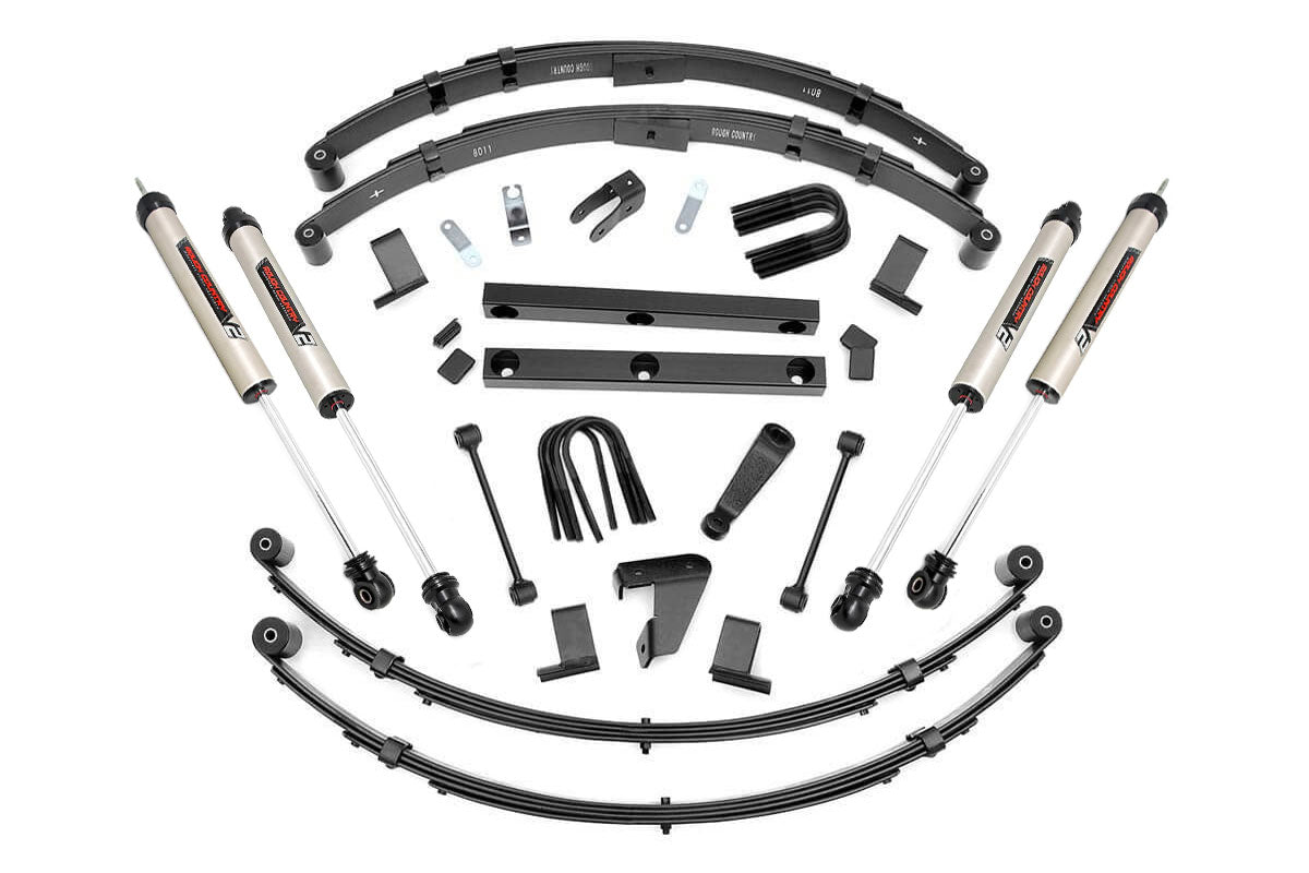 4 Inch Lift Kit | V2 | Power Steer | Jeep Wrangler YJ 4WD (87-95)