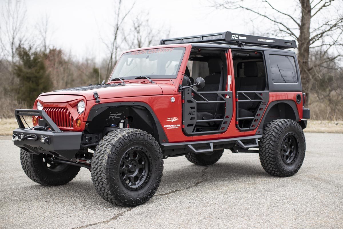 Tubular Doors | Rear | Jeep Wrangler JK (2007-2018)