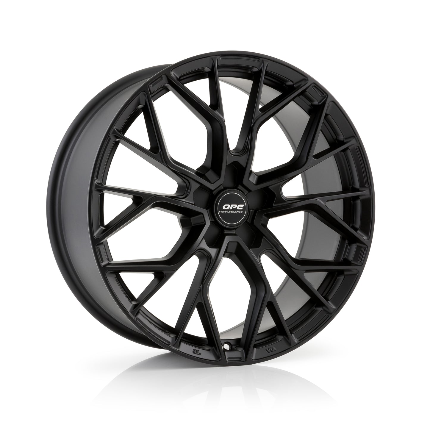 OPE SATIN BLACK 18x8.0 5x108 Wheels - VENOM-830108B