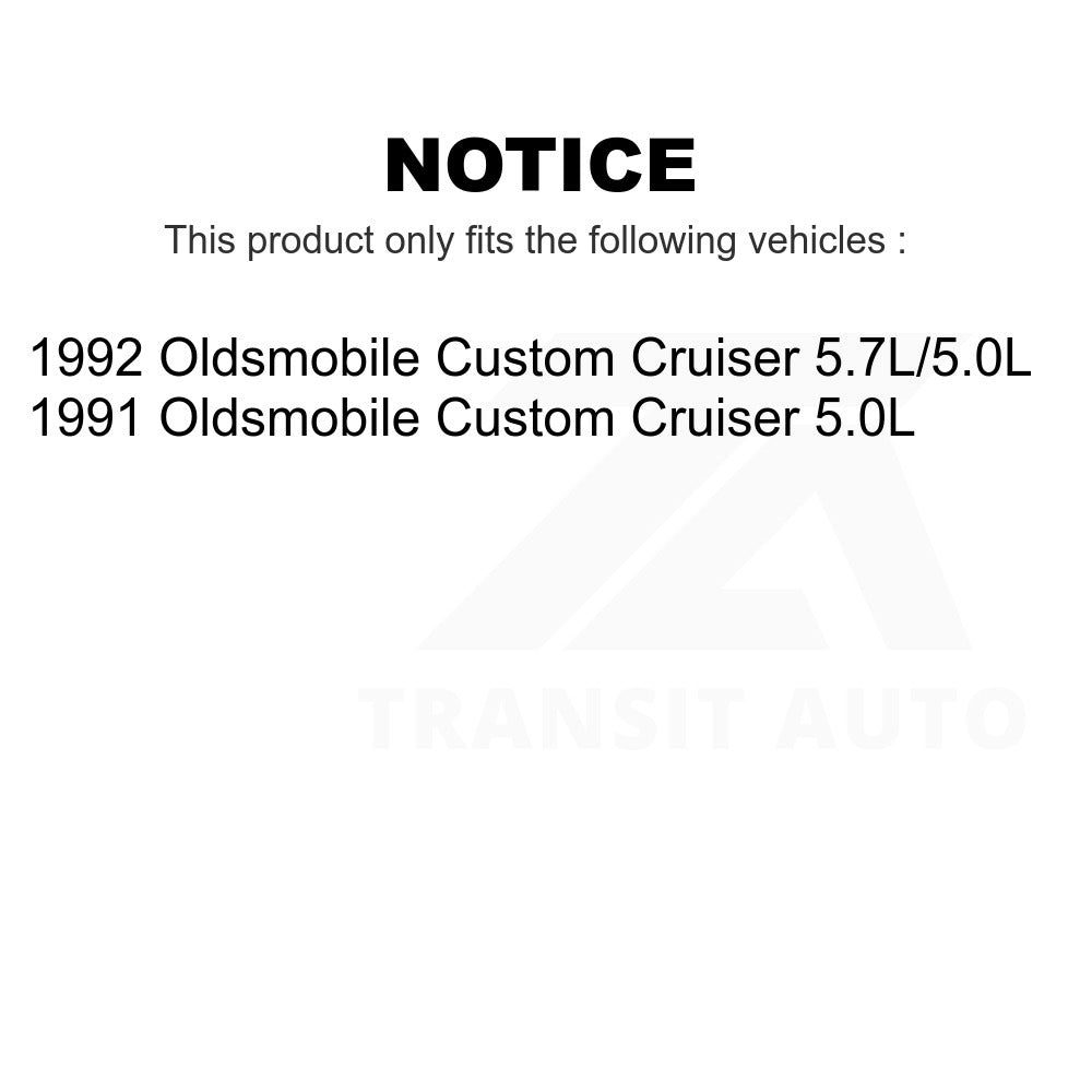 Accessory Drive Belt BAN-6PK2340 For Oldsmobile Custom Cruiser