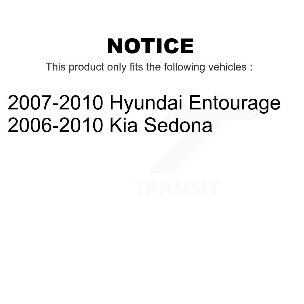 Air And Cabin Filters Kit For Kia Sedona Hyundai Entourage KFL-100584