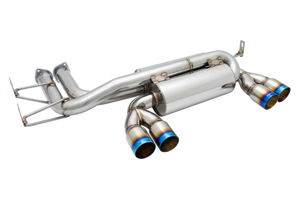 BMW E46 M3 2001-2006 - Supremo Exhaust Burnt Roll Tips - MR-ABE-BE46M30E-VO