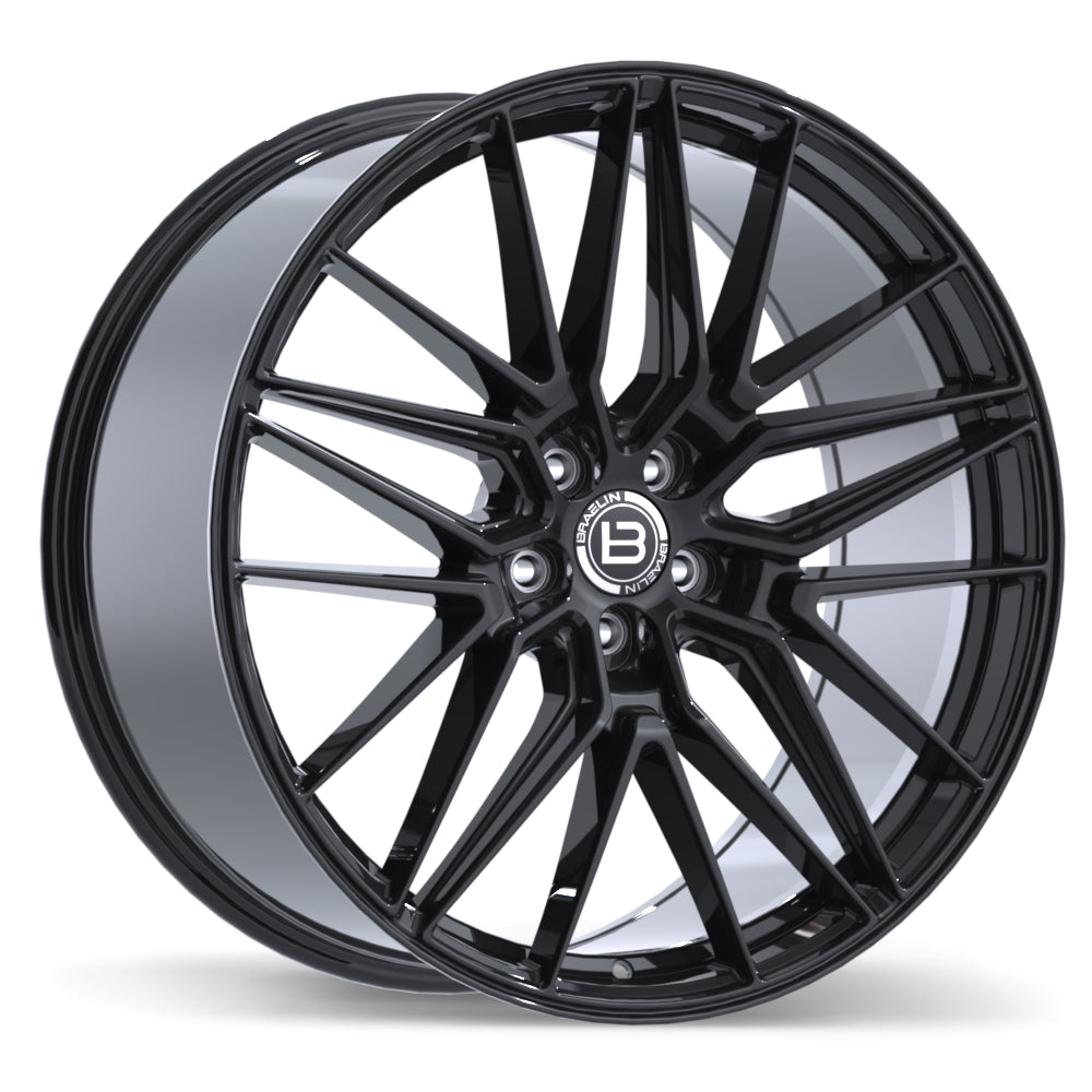 Braelin BR13 22x10.0 5x108mm +20 57.1mm BLK