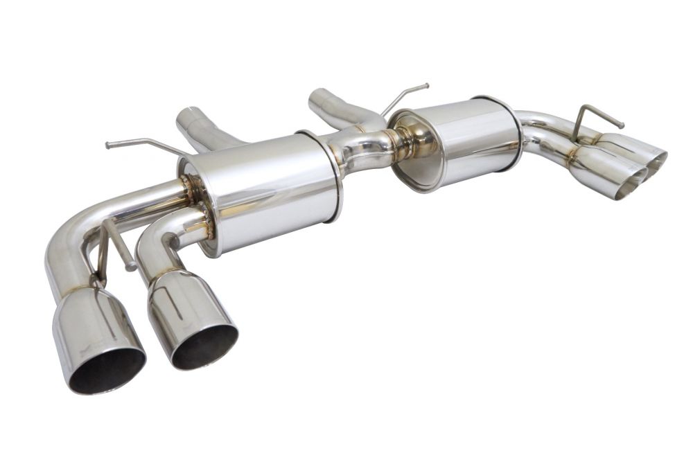 Chevrolet Camaro SS 2016-2018 Exhaust System (Stainless Quad Tip) - MR-ABE-CCA16-V2