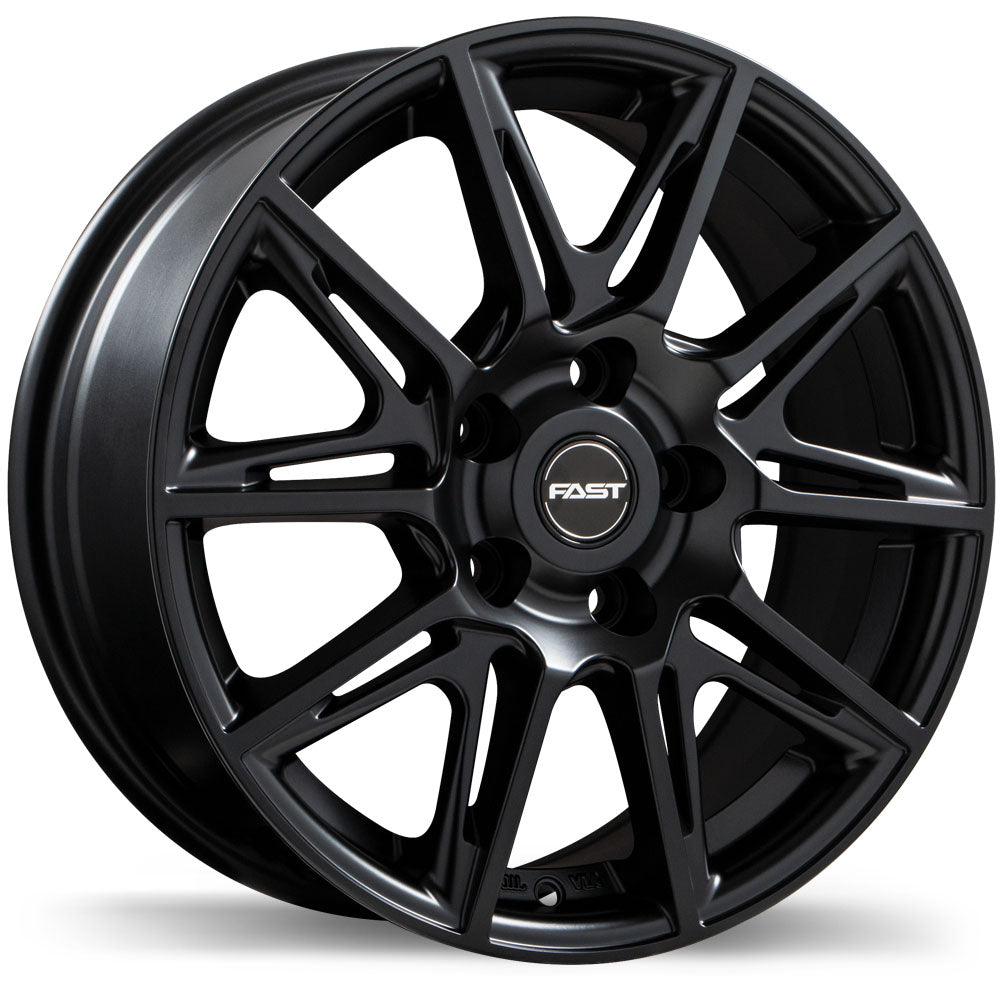 Fast Wheels Switch 16x6.5 5x114.3mm +38 67.1mm BLK / SAT
