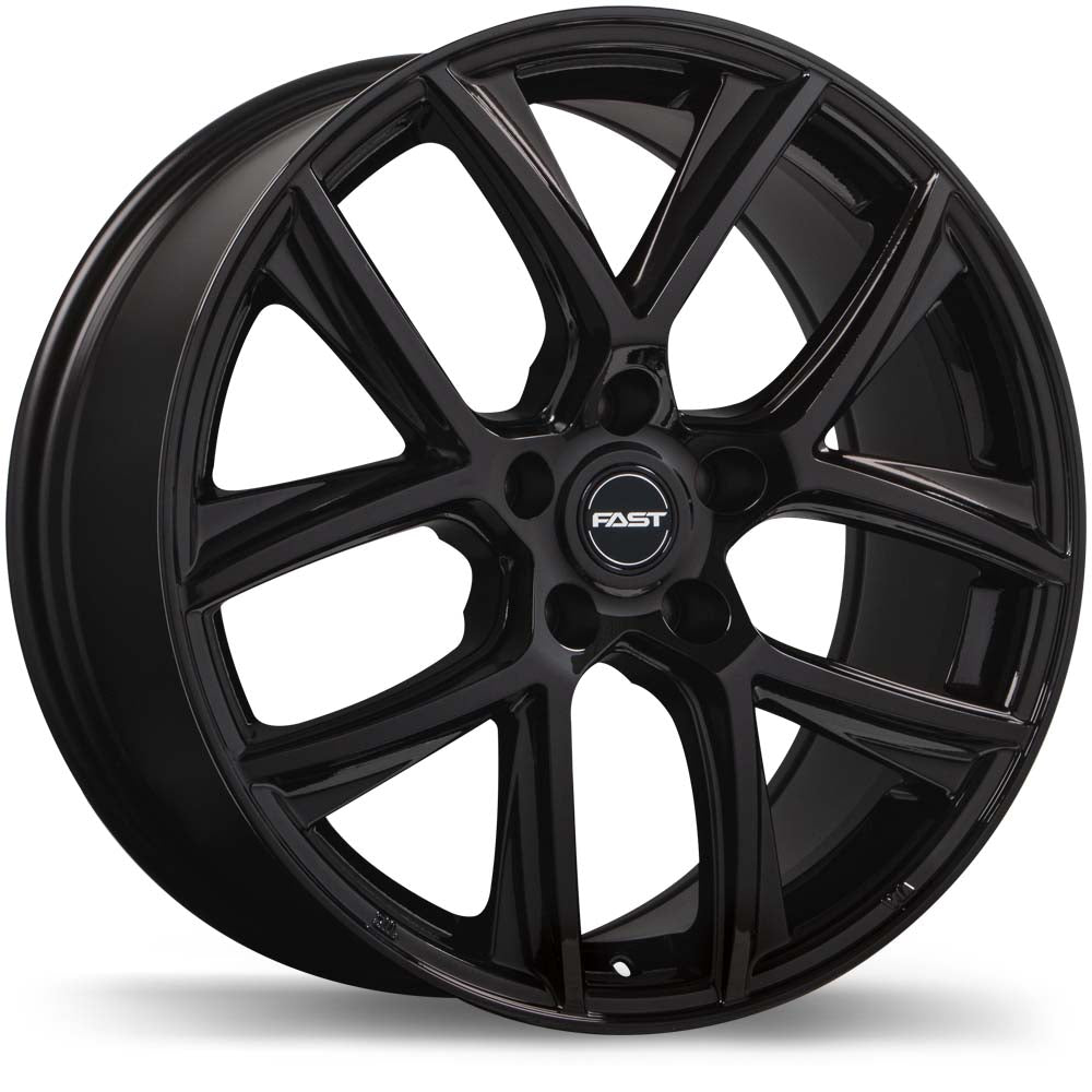 Fast Wheels Tactic 17x7.5 5X114.3mm +45 66.1mm BLK