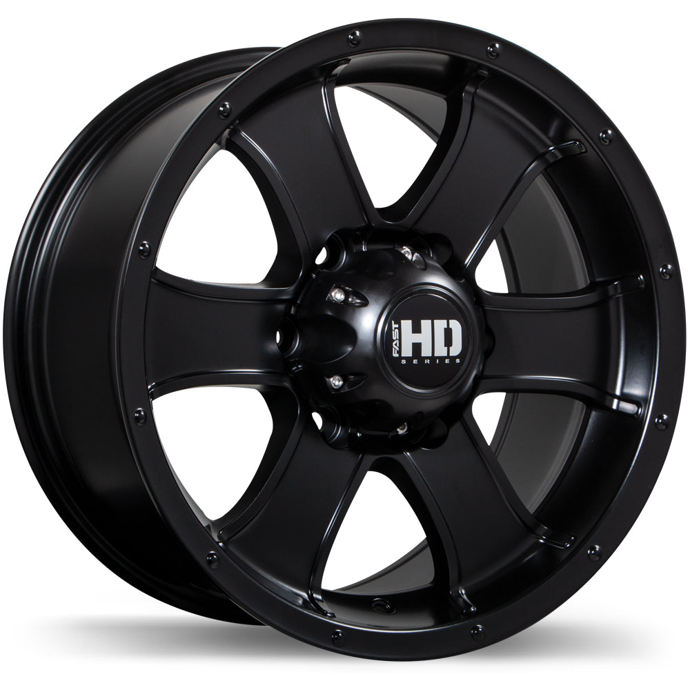 Fast HD Terrano 16x8.0 6x139.7mm +18 106.1mm BLK / SAT