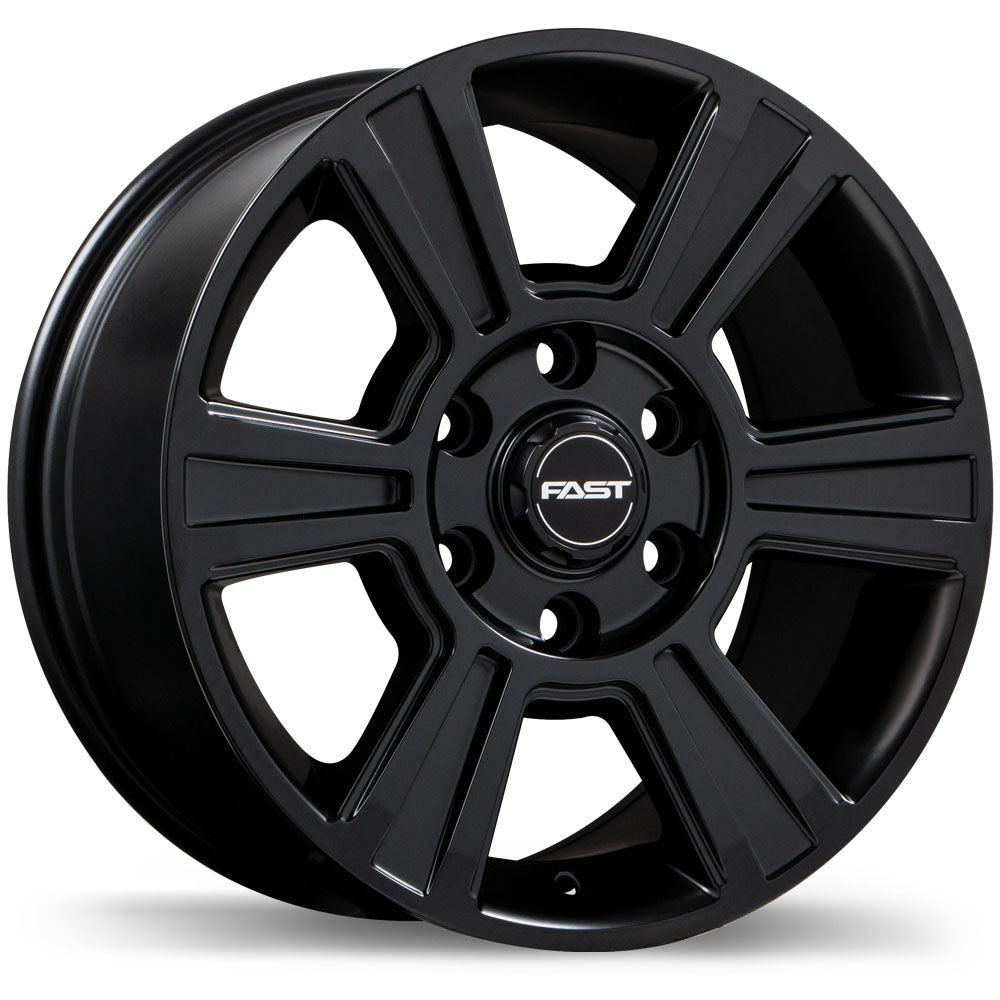 Fast Wheels Tera 16x7.5 6x130mm +45 84.1mm BLK / SAT