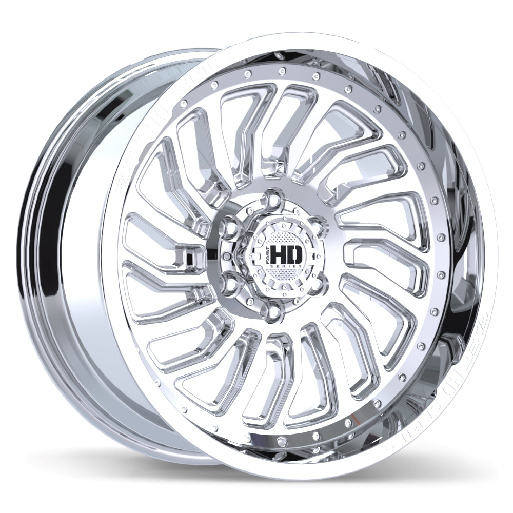 Fast HD Chrome D-STRUCT 20x10.0 6x139.7mm -15 78.0mm CHR