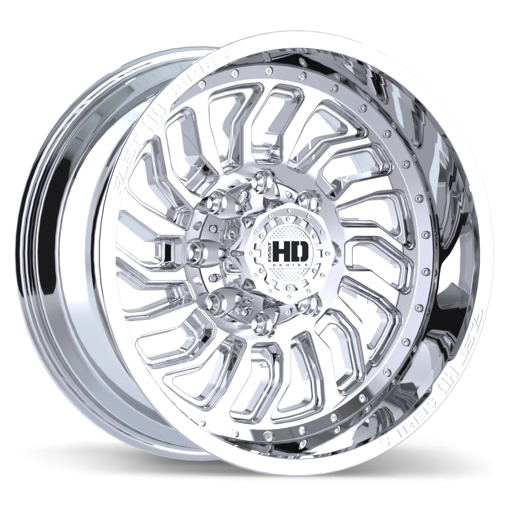 Fast HD Chrome D-STRUCT 20x10.0 8x180mm -15 125.1mm CHR