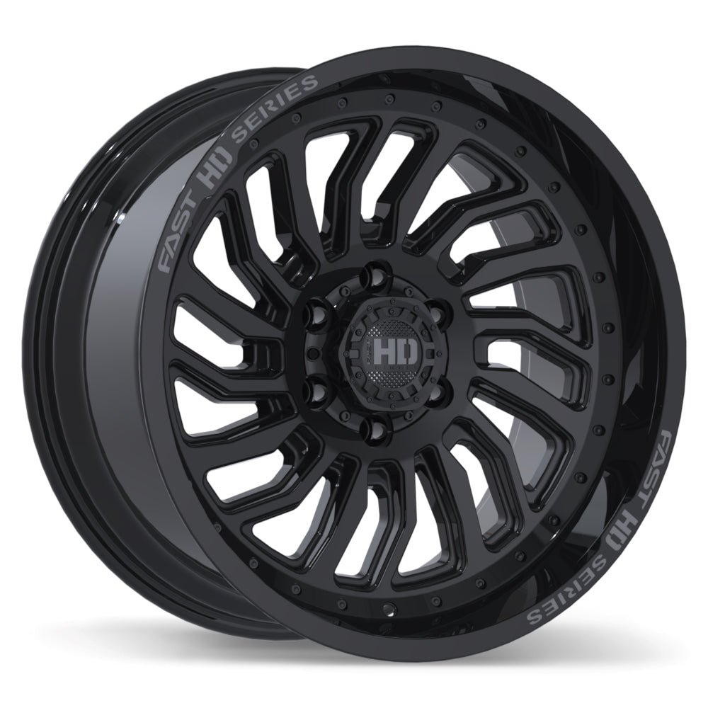 Fast HD D-STRUCT 20x10.0 6x135mm -15 87.1mm BLK / MIL