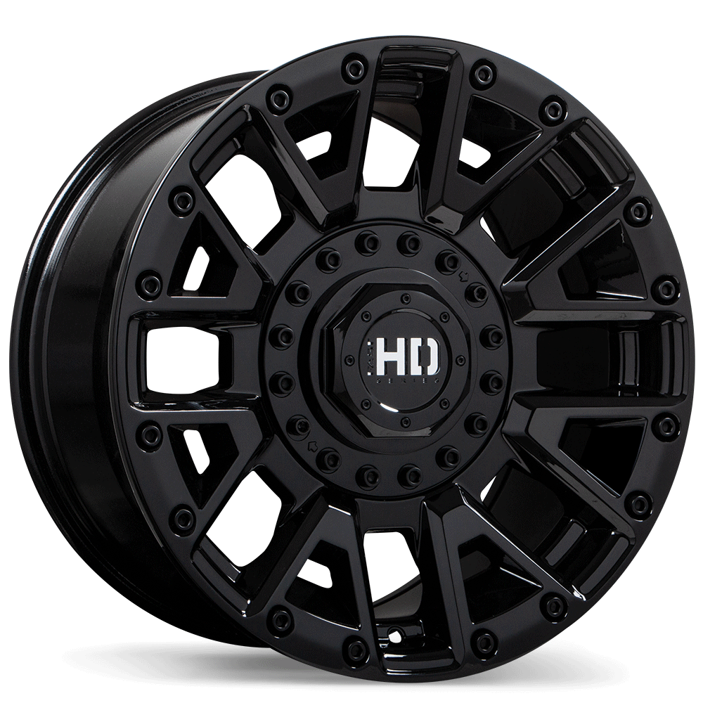 Fast HD Knuckles 18x9.0 8x170mm +0 125.0mm BLK