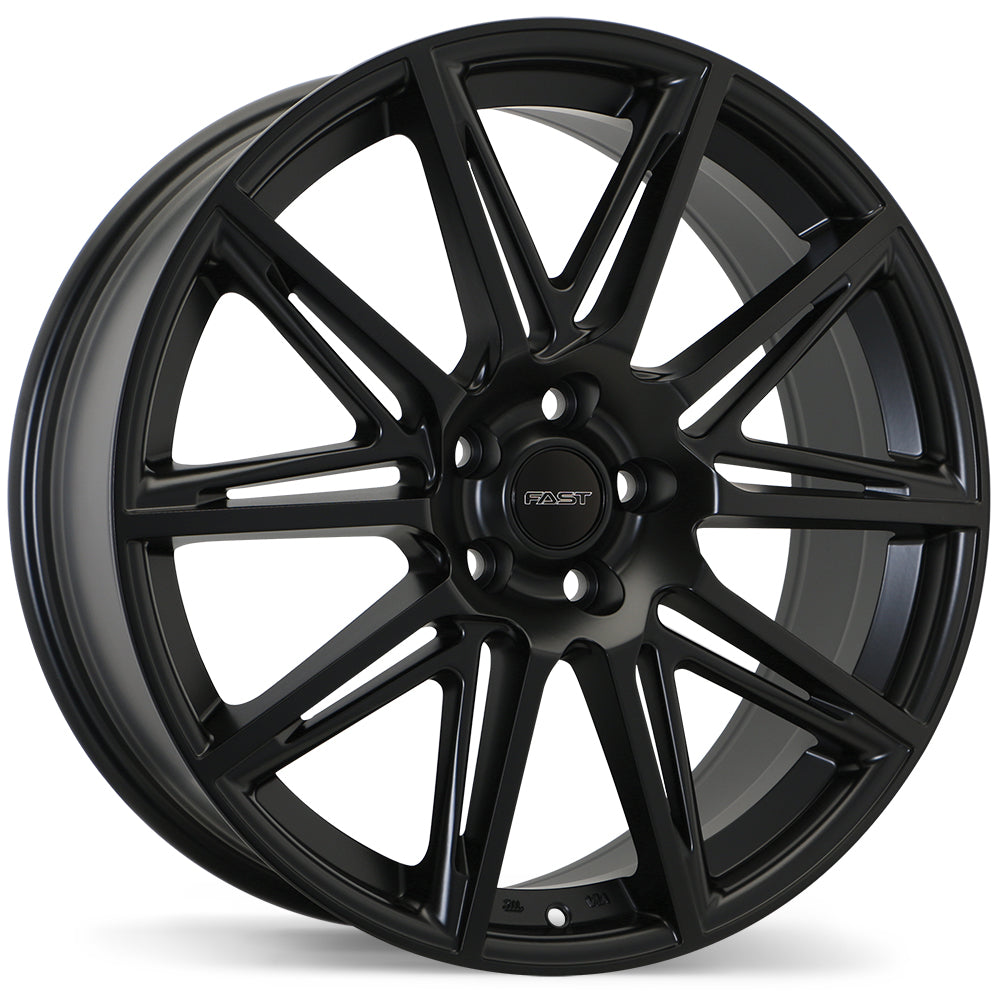 Fast Wheels Switch 19x8.0 5x108mm +40 65.1mm BLK / SAT