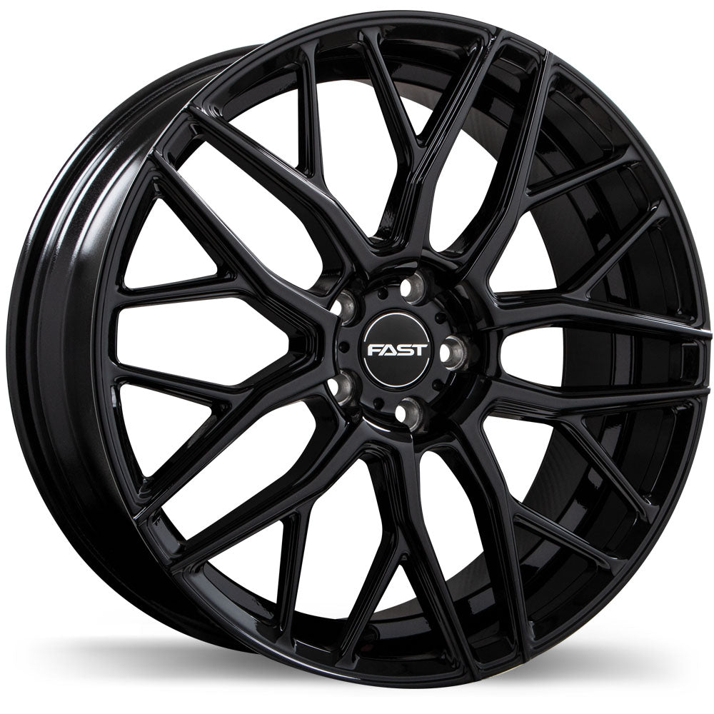 Fast Wheels Vybz 22x9.0 5x112mm +38 72.6mm BLK