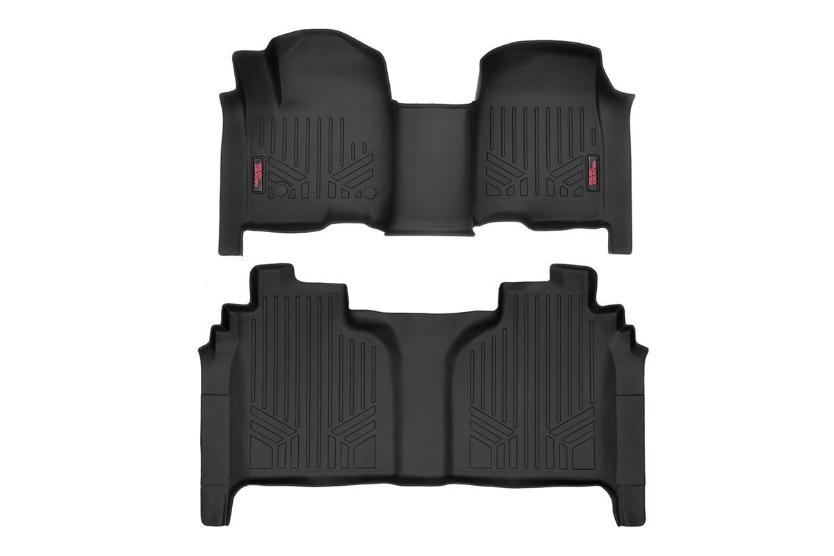 Floor Mats | FR & RR | OV Hump | Crew | Chevy/GMC 1500/2500HD/3500HD 2WD/4WD