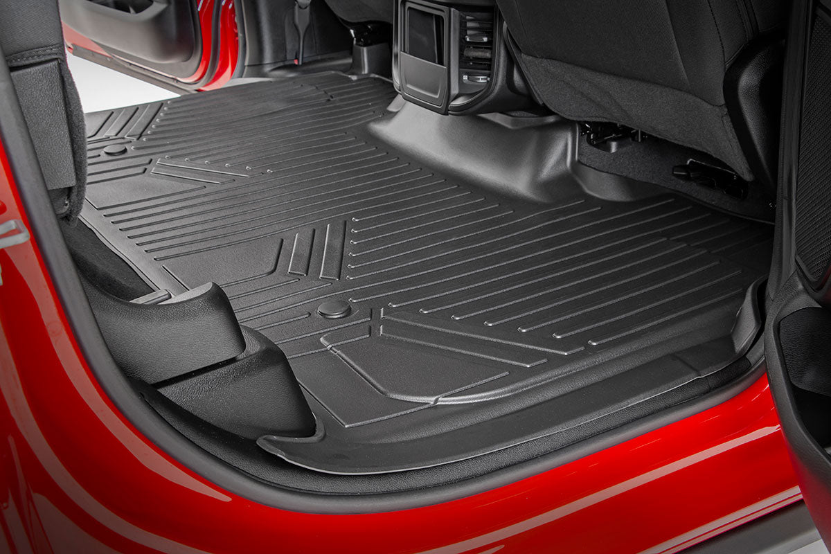 Floor Mats | FR & RR | RR Storage| Crew | Ram 1500 2WD/4WD (19-23)