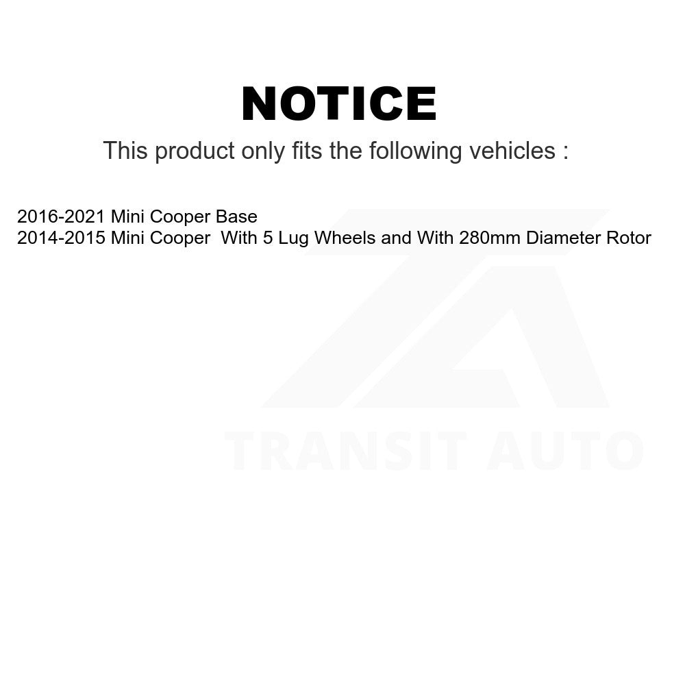 Front Disc Brake Rotor 8-982067 For Mini Cooper