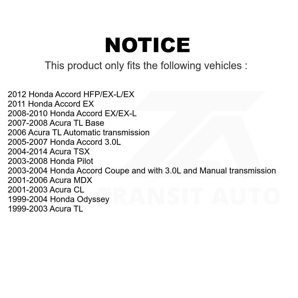 Front Disc Brake Rotor DS1-96795 For Honda Accord Acura Pilot Odyssey TL TSX MDX CL