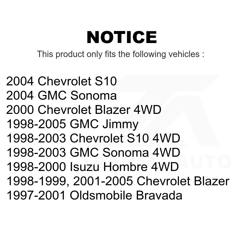 Front Disc Brake Rotor GCR-56694 For Chevrolet S10 Blazer GMC Sonoma Jimmy Oldsmobile Bravada Isuzu Hombre