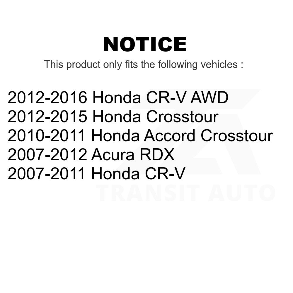 Front Disc Brake Rotor GCR-980515 For Honda CR-V Acura RDX Crosstour Accord