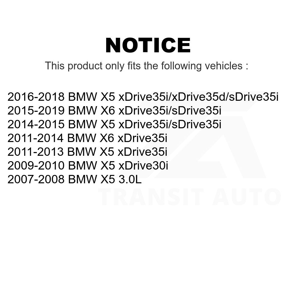 Front Disc Brake Rotor GCR-980590 For BMW X5 X6