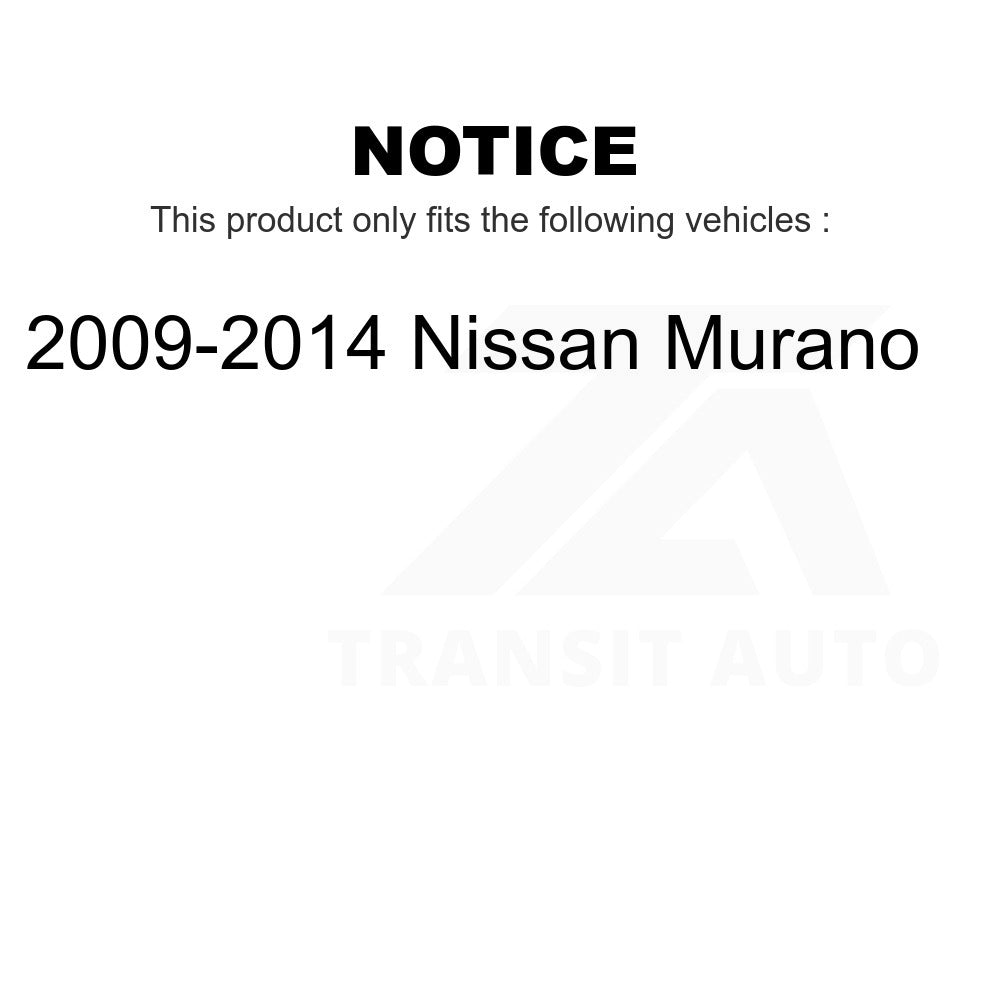 Front Inner Steering Tie Rod End TOR-EV800639 For 2009-2014 Nissan Murano
