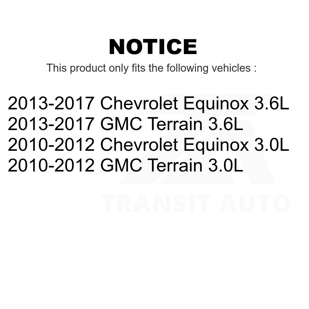 Front Inner Steering Tie Rod End TOR-EV801158 For Chevrolet Equinox GMC Terrain