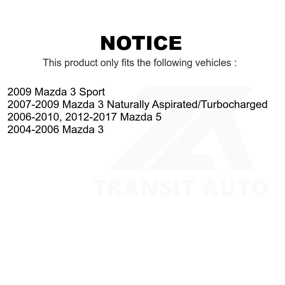 Front Left Lower Suspension Control Arm Ball Joint Assembly 72-CK620041 For Mazda 3 5 Sport
