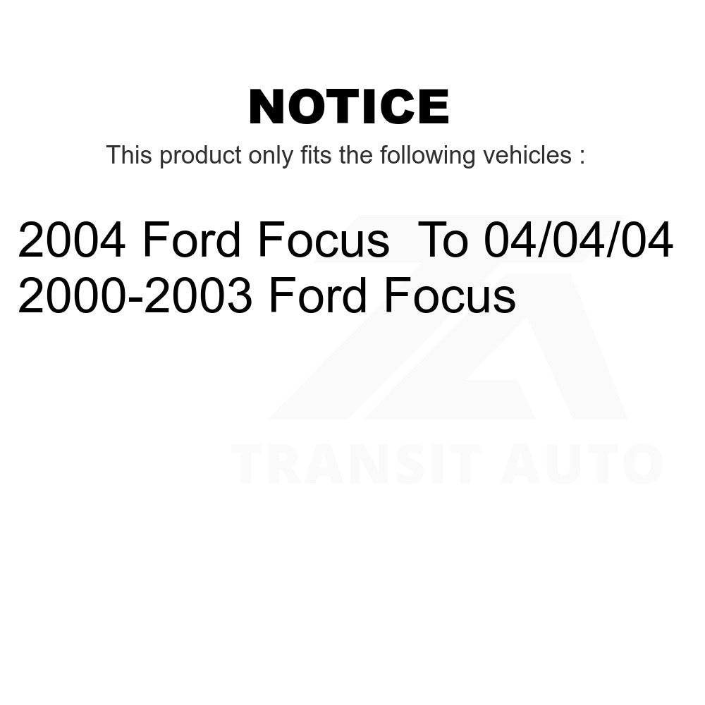 Front Left Lower Suspension Control Arm Ball Joint Assembly TOR-CK80406 For Ford Focus
