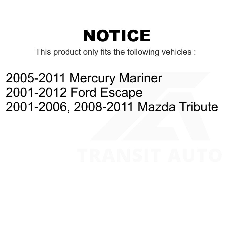 Front Left Suspension Strut Coil Spring Assembly 78A-11621 For Ford Escape Mazda Tribute Mercury Mariner