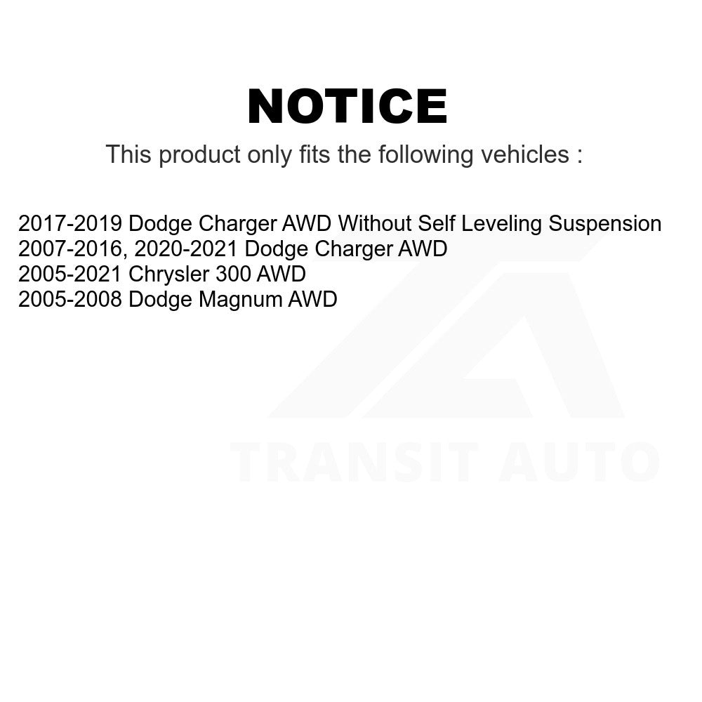 Front Left Suspension Strut Hardware Kit 73-905967 For Dodge Charger Chrysler 300 Magnum AWD