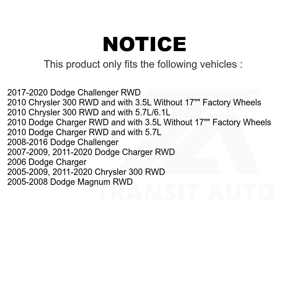 Front Left Upper Suspension Control Arm Ball Joint Assembly 72-CK620177 For Dodge Charger Chrysler 300 Challenger Magnum