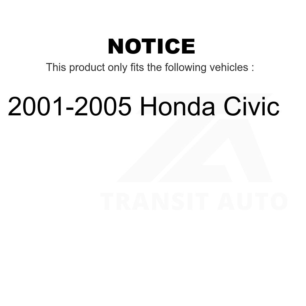 Front Lower Forward Suspension Control Arm Bushing 72-K200149 For 2001-2005 Honda Civic