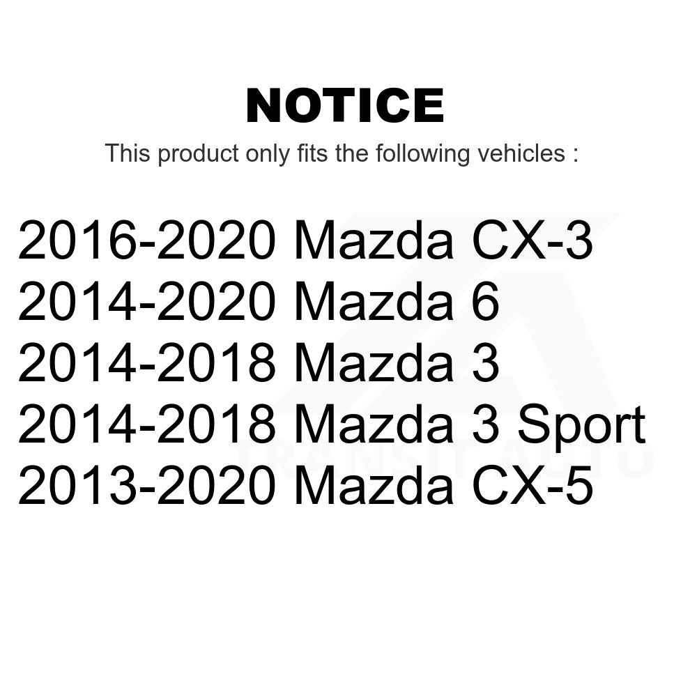 Front Lower Suspension Ball Joint TOR-K500395 For Mazda CX-5 3 6 CX-3 Sport