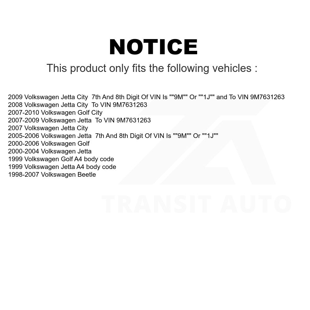 Front Lower Suspension Ball Joint TOR-K90355 For Volkswagen Jetta Beetle Golf City